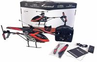 Amewi Buzzard V2 rot RC helikopter voor beginners RTF - thumbnail