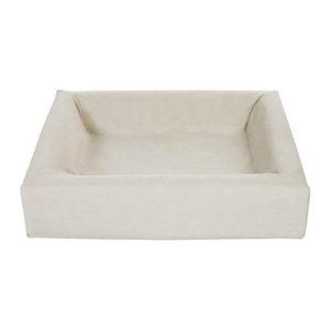 BIA BED COTTON OVERTREK HONDENMAND ZAND BIA-80 100X80X15 CM