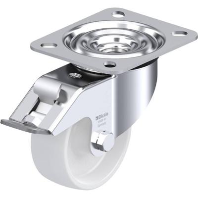 Blickle LE-PPN 80G-FI Zwenkwiel met rem Wieldiameter: 80 mm Draagvermogen (max.): 120 kg 1 stuk(s)
