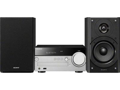Sony CMT-SX7B Stereoset Air-play, AUX, Bluetooth, CD, DLNA, DAB+, USB, FM Spotify, Multiroom ondersteuning 100 W Zwart