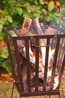 Vuurkorf vierkant Fancy Flames Esschert Design - Esschert design - thumbnail