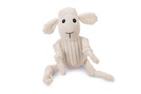 Beeztees Schaap Sheepi, hondenspeelgoed, ribstof, wit, 30 x 11 x 9,5 - thumbnail