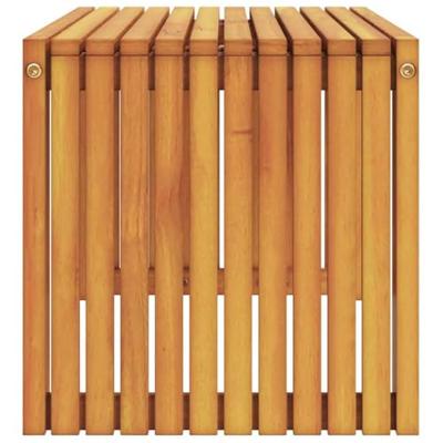 Salontafel Bruin 70 x 35 x 35 cm Massief acaciahout