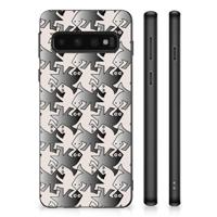 Samsung Galaxy S10 Back Cover Salamander Grey - thumbnail