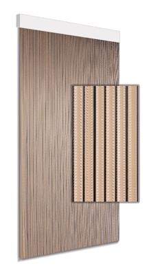 Degor Vliegengordijn Luxe Lamellen Transparant / Zwart 100 x 230 cm Degor Vliegengordijn Luxe Lamellen Transparant / Zwart 100 x 230 cm