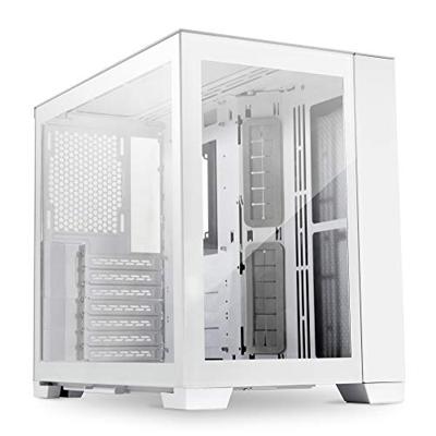 Lian Li O11 Dynamic Mini Snow Edition Midi-tower Gaming-behuizing, Behuizing Wit Zijvenster