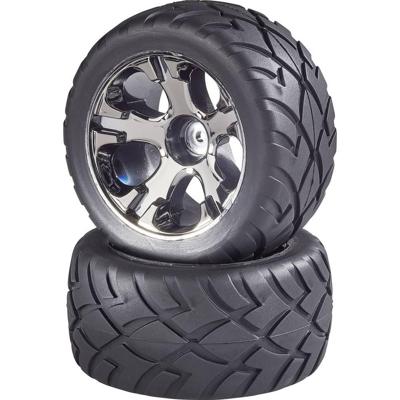 Reely 1:10 Truggy Complete wielen Street 5-spaaks Titaangrijs 2 stuk(s)