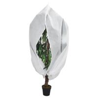 VidaXL Plantenhoezen met ritssluiting 10 st 70 g/m² 1x1,55 m - thumbnail