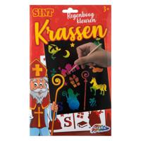 Grafix Sinterklaas krassen regenboog kleuren - thumbnail