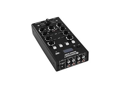 Omnitronic Gnome-202P Mini Mixer zwart