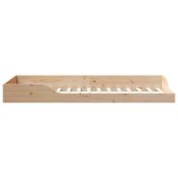 Bedframe Bruin 80 x 220 cm Massief grenenhout - thumbnail