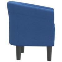 Kuipstoel stof blauw - thumbnail