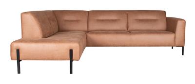 LABEL51 Bank Napoli - Cognac - Robuust - Micro Suede LABEL51 Bank Napoli - Cognac - Robuust - Micro Suede