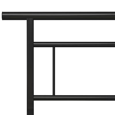 Bedframe metaal zwart 160x200 cm