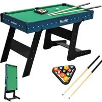 Pooltafel Milano 122 x 61 x 71,5 cm Opvouwbaar - thumbnail