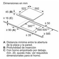 Vitro-keramische Kookplaat Balay 3EB765LQ 60 cm - thumbnail