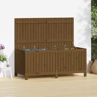 Tuinbox 147x68x64 cm massief grenenhout honingbruin - thumbnail