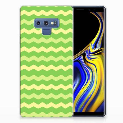 Samsung Galaxy Note 9 | TPU bumper | Waves Green