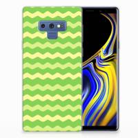 Samsung Galaxy Note 9 | TPU bumper | Waves Green - thumbnail