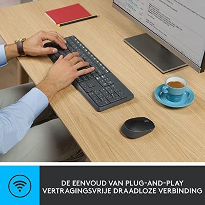 Logitech MK235 Wireless Keyboard en Mouse desktopset - thumbnail