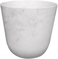 TS Collection Bloempot Palermo 23x22cm Marble cloud - thumbnail