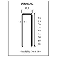 Dutack 11.1mm nieten | 25mm | 10.000 stuks - 5056039 - thumbnail