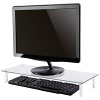 TV - tafel Neomounts NSMONITOR10 Zwart Transparant - thumbnail