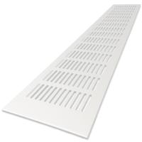Ventilatiestrip Aluminium Lxh 400 X 100mm (g61-4010w) Wit Ral9010 - thumbnail