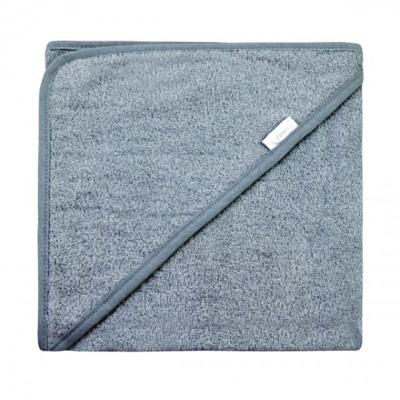 Funnies badcape uni Grey Blue-80 x 80 cm
