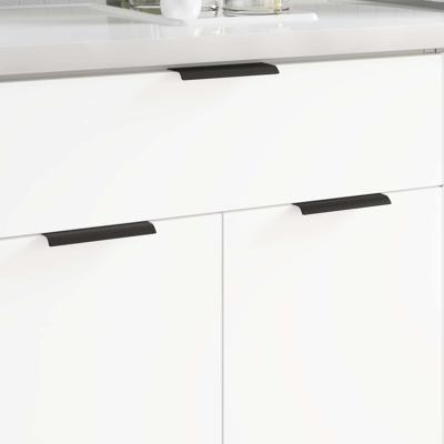 Handvat 2 pcs Zwart 120 x 39.6 x 17 mm Aluminium