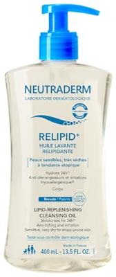 Neutraderm Relipid+ Lipid-Replenishing Cleansing Oil 400ml