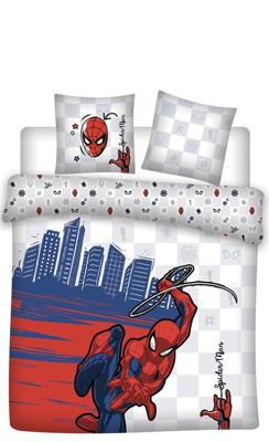 Spiderman Dekbedovertrek Shoot! - 140 x 200 cm - Katoen 65 x 65 cm Spiderman Dekbedovertrek Shoot! - 140 x 200 cm - Katoen 65 x 65 cm