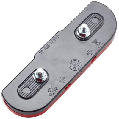 Dragerachterlicht Trelock LS613 Duo Flat - 50mm (Montageverpakking) Dragerachterlicht Trelock LS613 Duo Flat - 50mm (Montageverpakking)