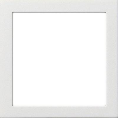 Gira F100 verloopraam voor 55x55mm onderdelen zuiverwit glanzend