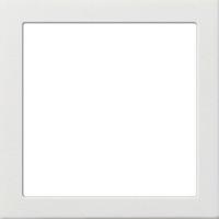 Gira F100 verloopraam voor 55x55mm onderdelen zuiverwit glanzend - thumbnail