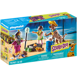 PLAYMOBIL scooby-doo! - avontuur met witch doctor constructiespeelgoed (70707) PLAYMOBIL scooby-doo! - avontuur met witch doctor constructiespeelgoed (70707)