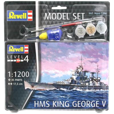 Revell 1/1200 HMS King George V - Model Set Revell 1/1200 HMS King George V - Model Set