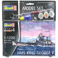 Revell 1/1200 HMS King George V - Model Set - thumbnail