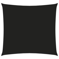 VidaXL Zonnescherm vierkant 4x4 m oxford stof zwart - thumbnail