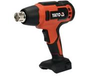 Yato YT-82285 heteluchtpistool 100 l/min 550 °C 250 W Zwart, Rood - thumbnail