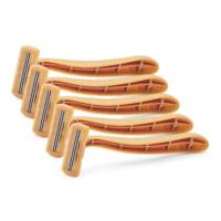 Bamboovement Scheermesjes - biocomposiet - 5st - thumbnail