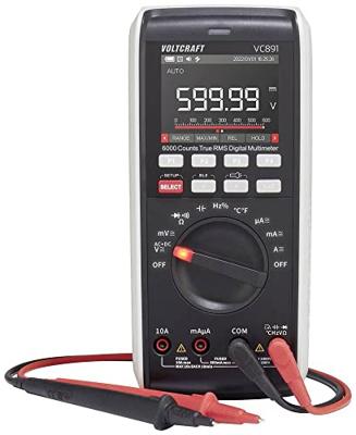 VOLTCRAFT VC891 Multimeter Kalibratie (ISO) Digitaal Datalogger CAT III 1000 V, CAT IV 600 V Weergave (counts): 60000