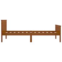 Bedframe massief grenenhout honingbruin 90x200 cm - thumbnail