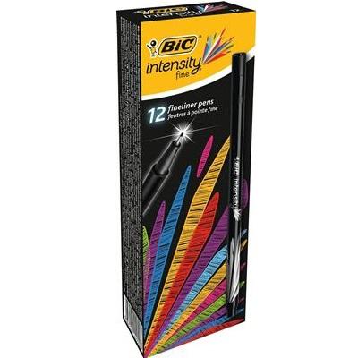 Bic fineliner Intensity zwart