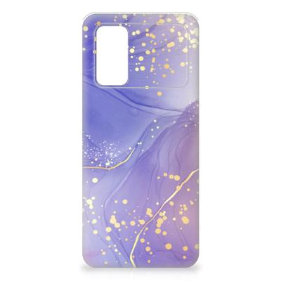 Smartphone hoesje voor Xiaomi Poco M4 Pro 4G Watercolor Paars