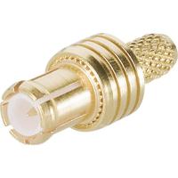 Telegärtner 100027681 100027681 MCX-connector Stekker, recht 50 Ω 1 stuk(s) - thumbnail