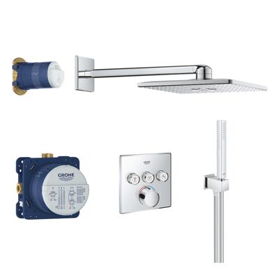 GROHE Smartcontrol Inbouw Mengkraan 2 Stralen Vierkant Chroom