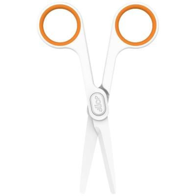 Slice 10544 Universele schaar Linkshandig, Rechtshandig 141 mm Wit, Oranje