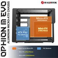 RAIJINTEK OPHION M EVO TGS mini tower behuizing - thumbnail