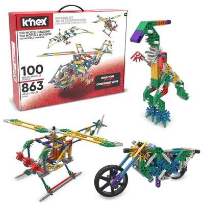 K'Nex bouwset 100 modellen, 863dlg.